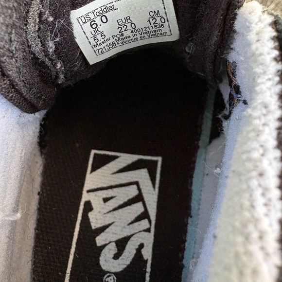 Vans SK8 Hi-Zip Leopard Heart Shoes | Size 6 - Picture 8 of 8